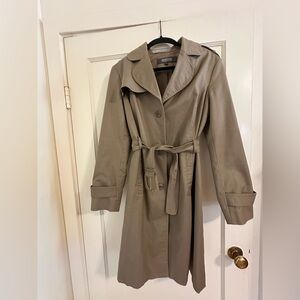 Kenneth Cole Reaction Women's Tan Trench Coat